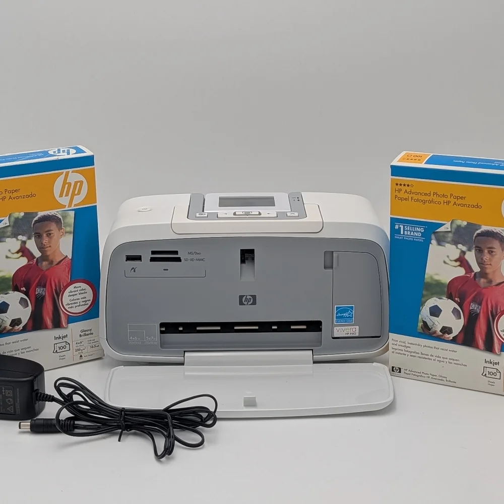 HP Photosmart A536 Digital Photo Inkjet Color Printer (Sealed Retail Box)